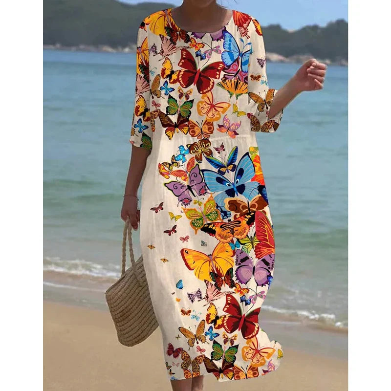 ChickleidTM – Verzaubertes Gartenblumenkleid 
