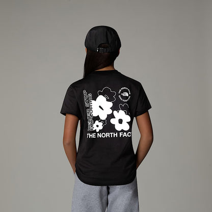 Girls' Flower Graphic Relaxed T-Shirt