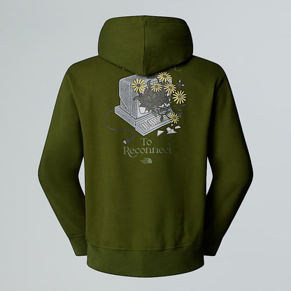 Unisex Connect Relaxed Graphic Hoodie