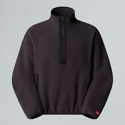Unisex Red Box 1/2 Zip Fleece