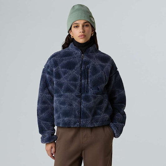 Women's Extreme Pile Printed Full-Zip Fleece