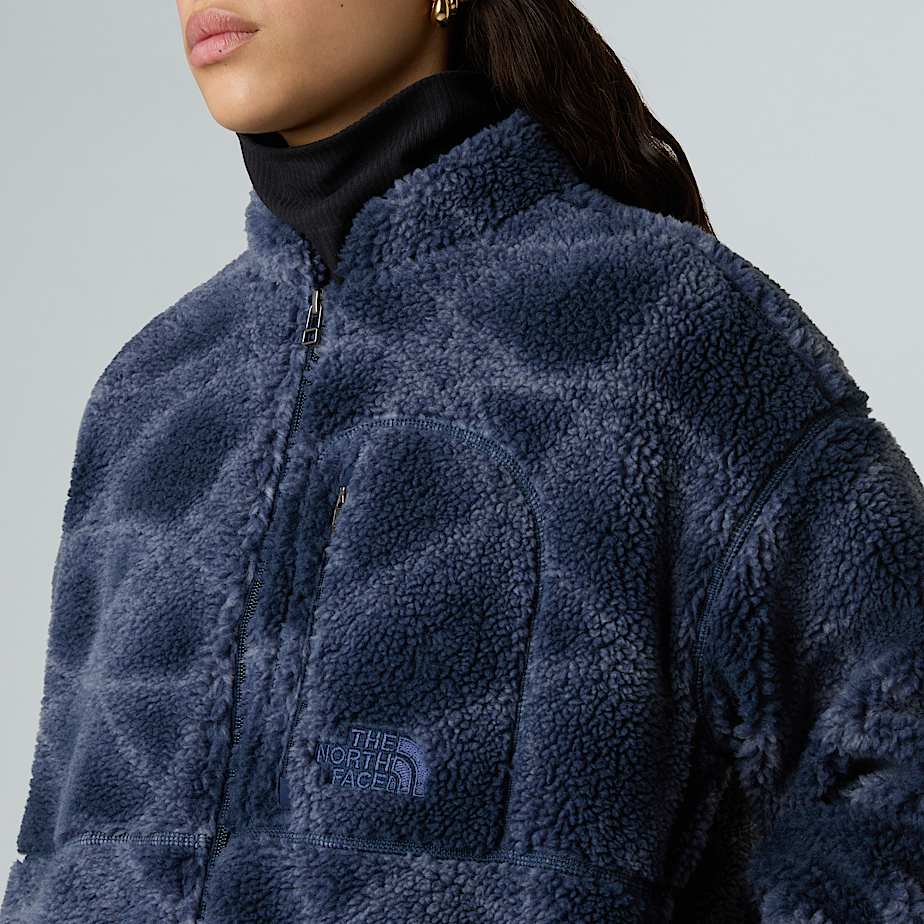 Women's Extreme Pile Printed Full-Zip Fleece