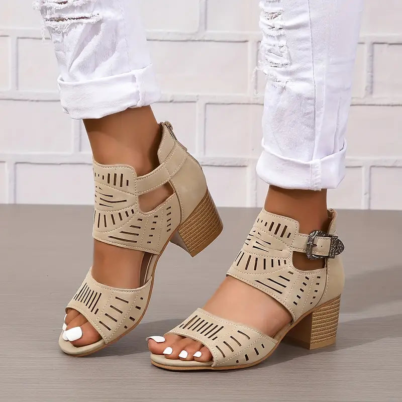 🔥Promotion du dernier jour -50 % de réduction - Nouvelles chaussures orthopédiques à talons hauts en cuir pour femmes 2024 