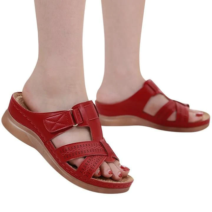 🔥Dernier jour -60 % de réduction🔥 - Sandale vintage confortable à bout ouvert de qualité supérieure 