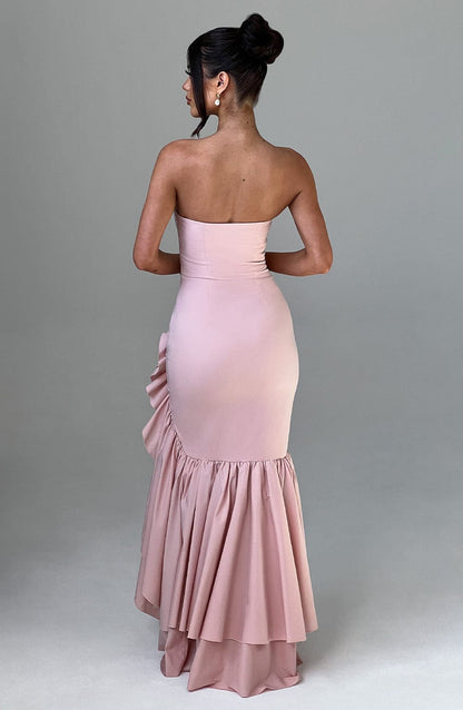 Neues Angelina Maxikleid – Blush