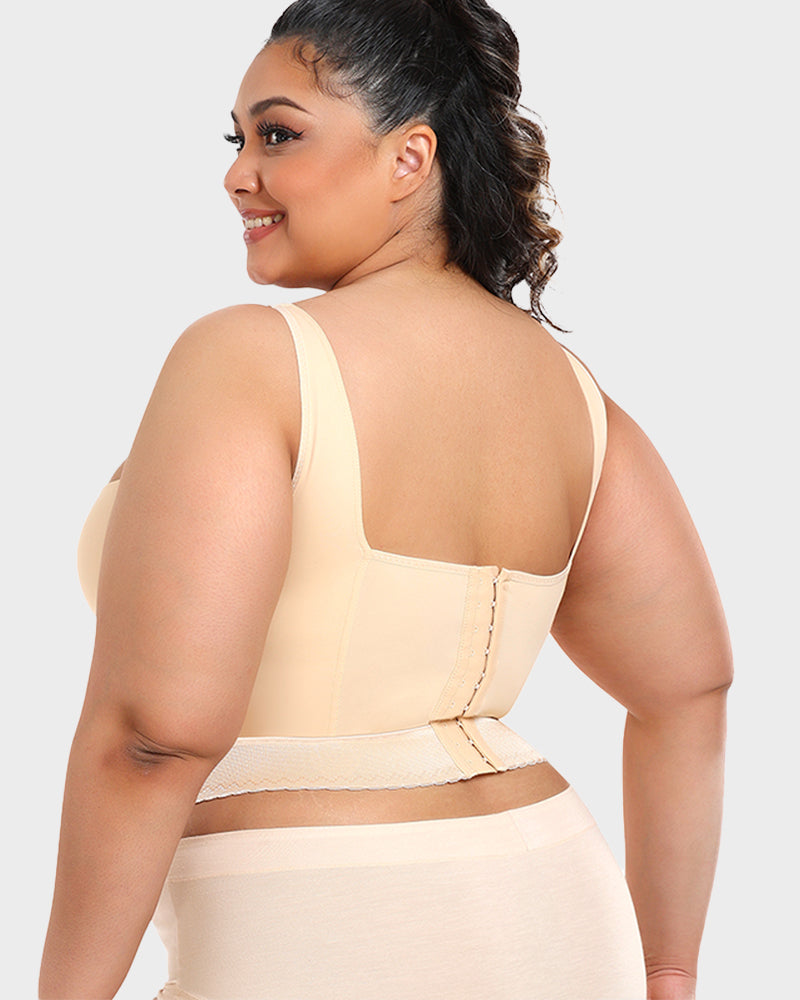 Soutien-gorge push-up longiligne intégré