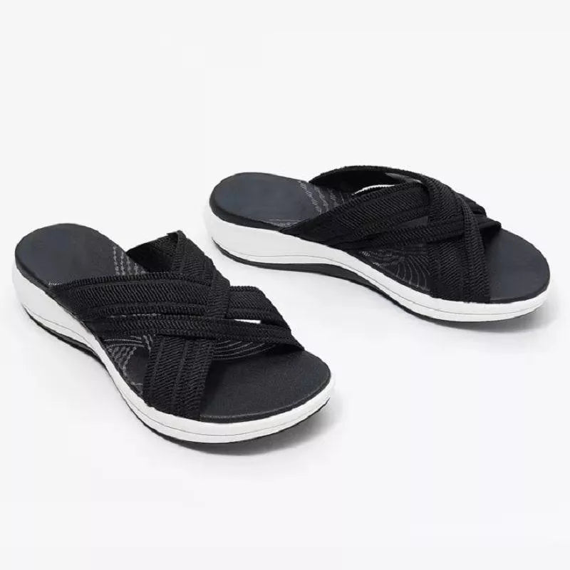 CHAUSSONS CONFORTABLES ET RESPIRANTS POUR FEMMES 