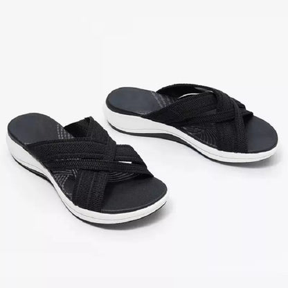 CHAUSSONS CONFORTABLES ET RESPIRANTS POUR FEMMES 