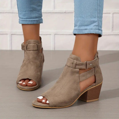 🔥Promotion du dernier jour -50 % de réduction - Nouvelles chaussures orthopédiques à talons hauts en cuir pour femmes 2024 