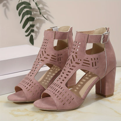 🔥 Promotion du dernier jour - 50 % de réduction - Sandales orthopédiques rétro à talons hauts pour femmes 