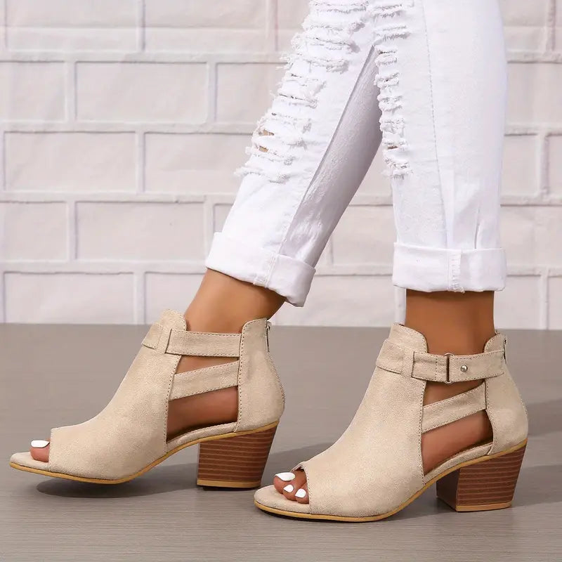🔥Promotion du dernier jour -50 % de réduction - Nouvelles chaussures orthopédiques à talons hauts en cuir pour femmes 2024 