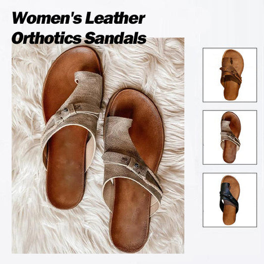 💥Promotion du dernier jour -60 %💥 - Sandales d'été orthopédiques à semelle souple 