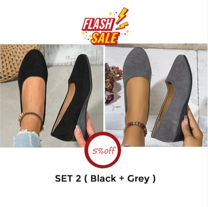 🔥Offre du dernier jour -50%🔥 Chaussures plates orthopédiques pour femmes confortables, légères, antidérapantes et respirantes 