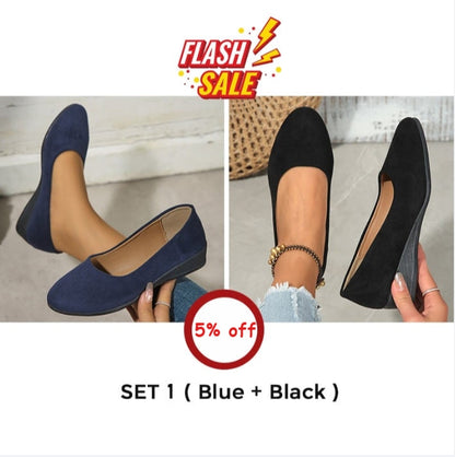 🔥Offre du dernier jour -50%🔥 Chaussures plates orthopédiques pour femmes confortables, légères, antidérapantes et respirantes 