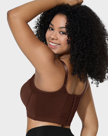 Soutien-gorge push-up à armatures lissant le dos