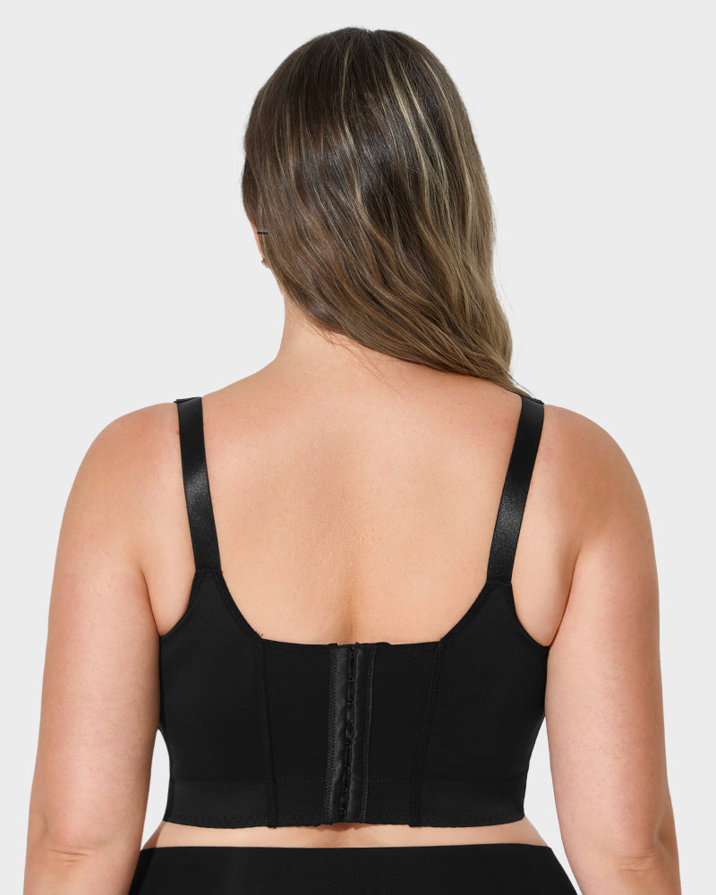 Soutien-gorge push-up à armatures lissant le dos
