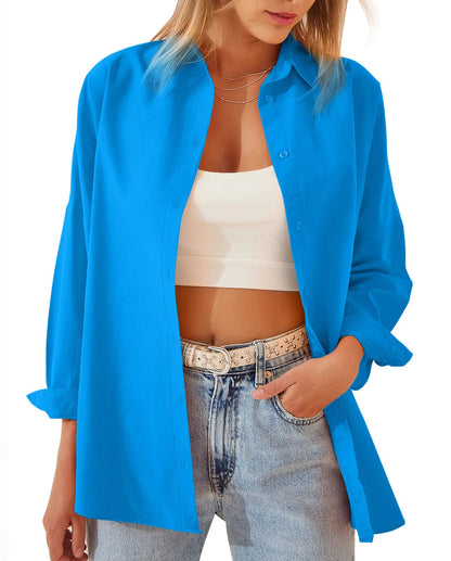 Cardigan ample à manches longues pour femme