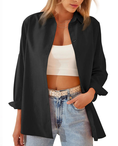 Cardigan ample à manches longues pour femme
