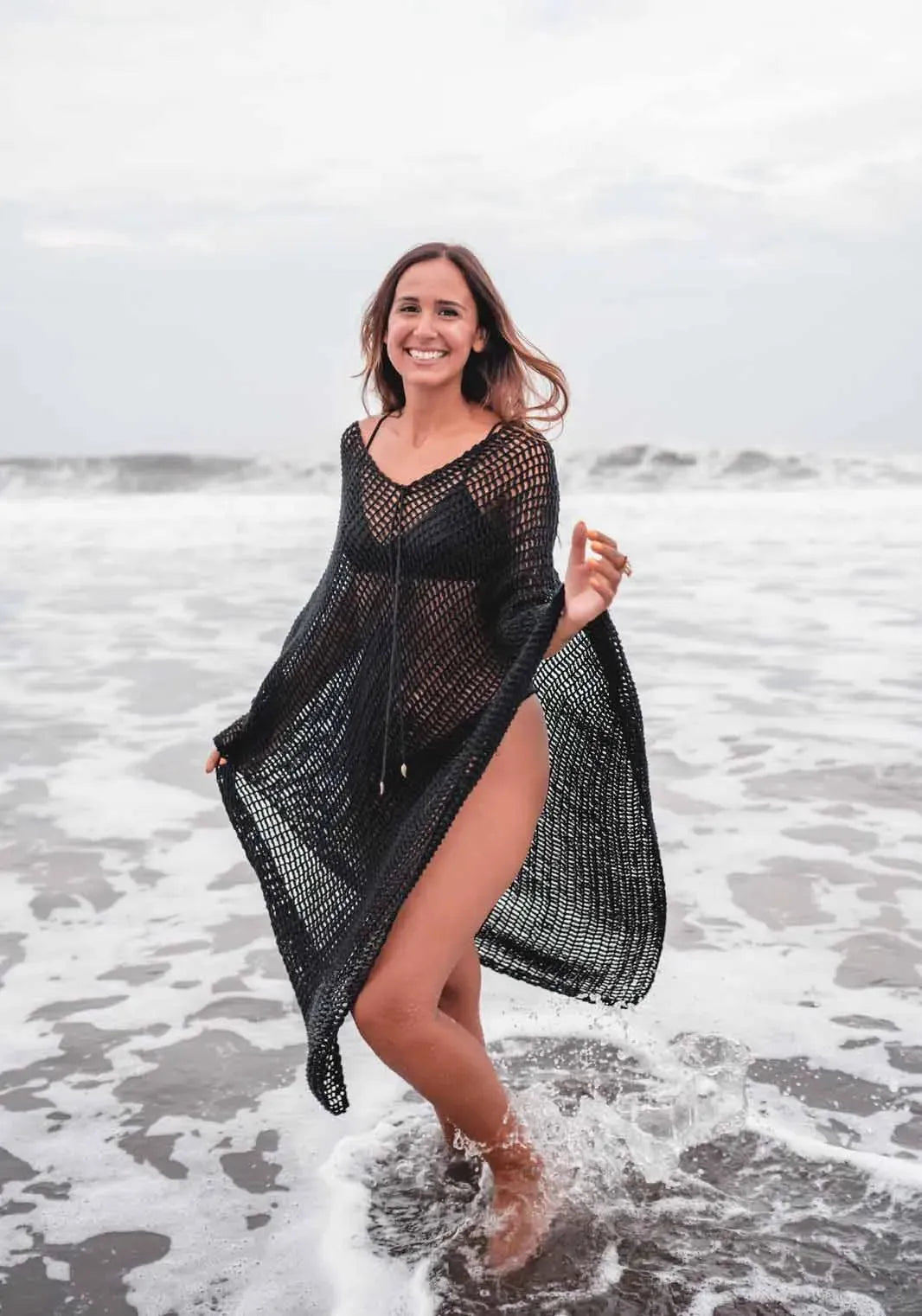 Poncho de plage