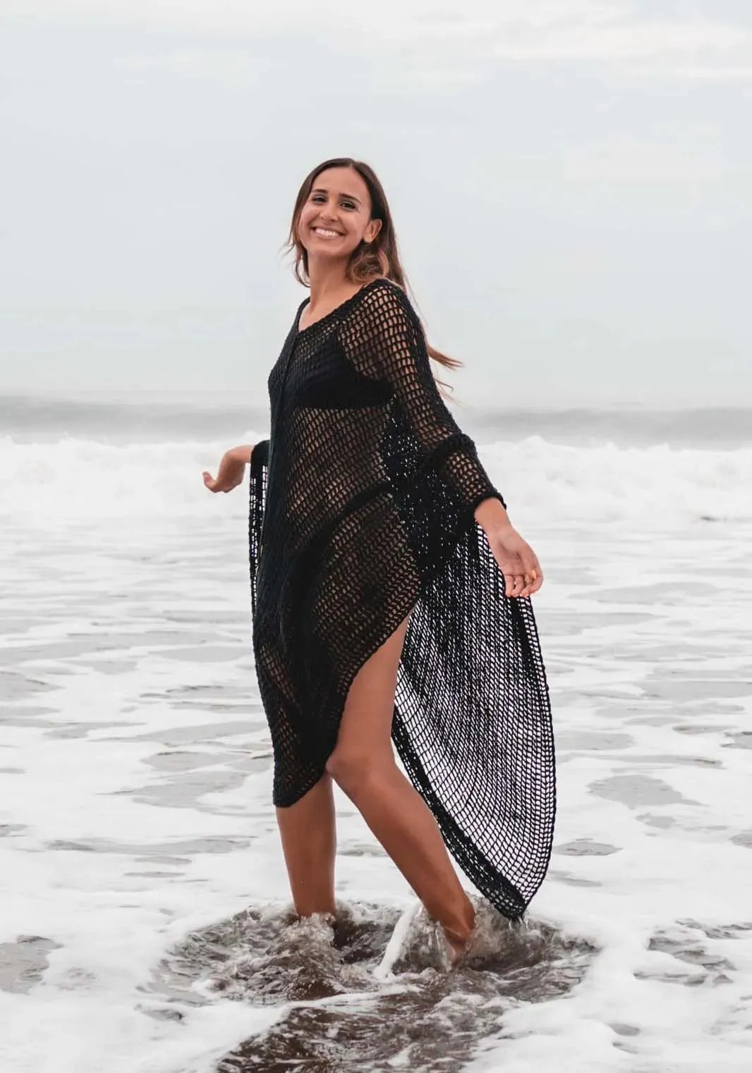 Poncho de plage