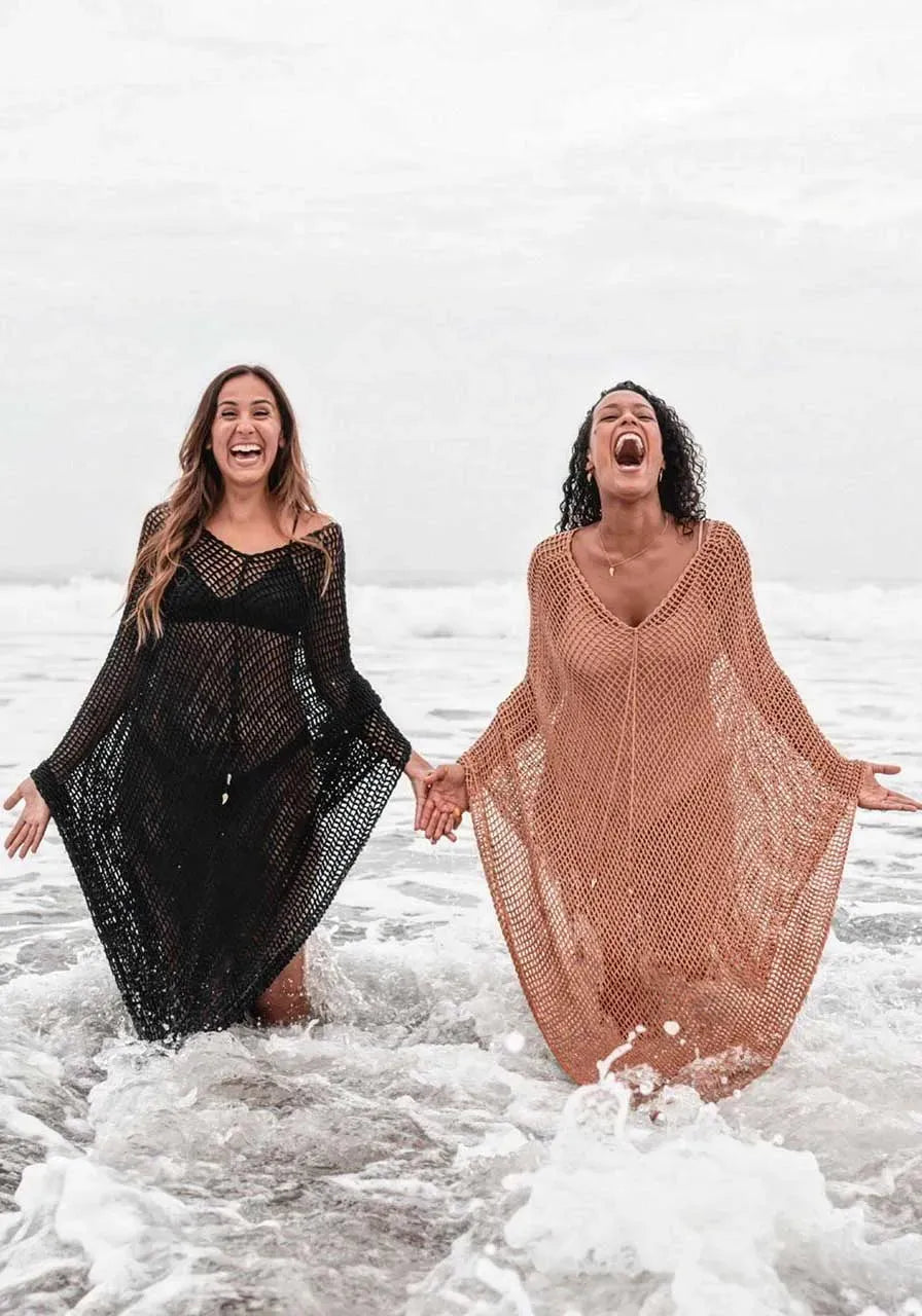 Poncho de plage