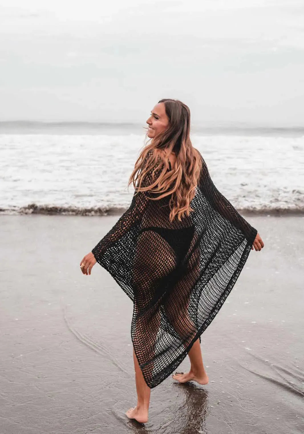 Poncho de plage
