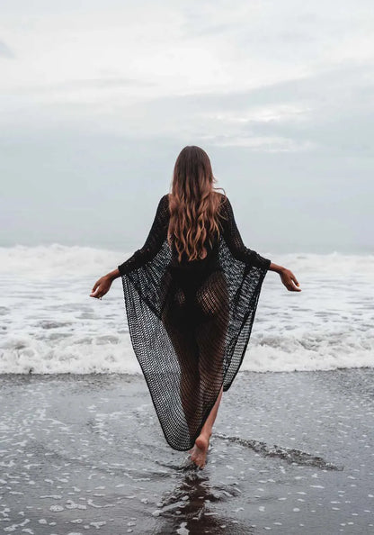 Poncho de plage