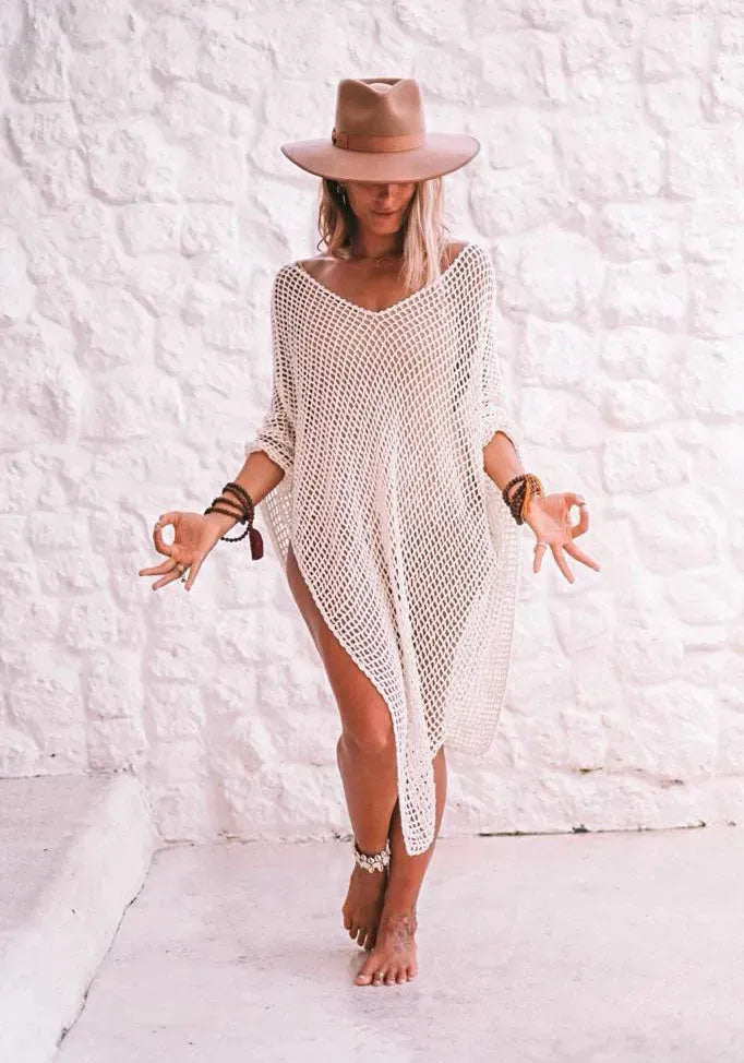 Poncho de plage