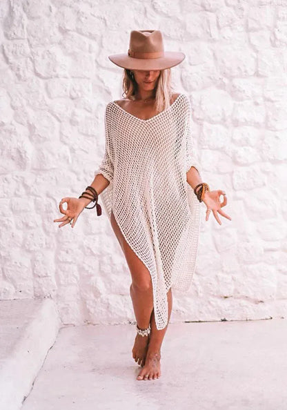 Poncho de plage