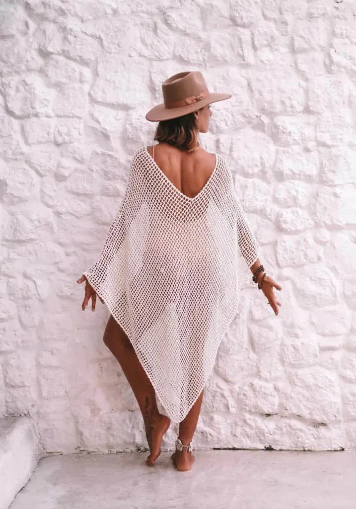 Poncho de plage