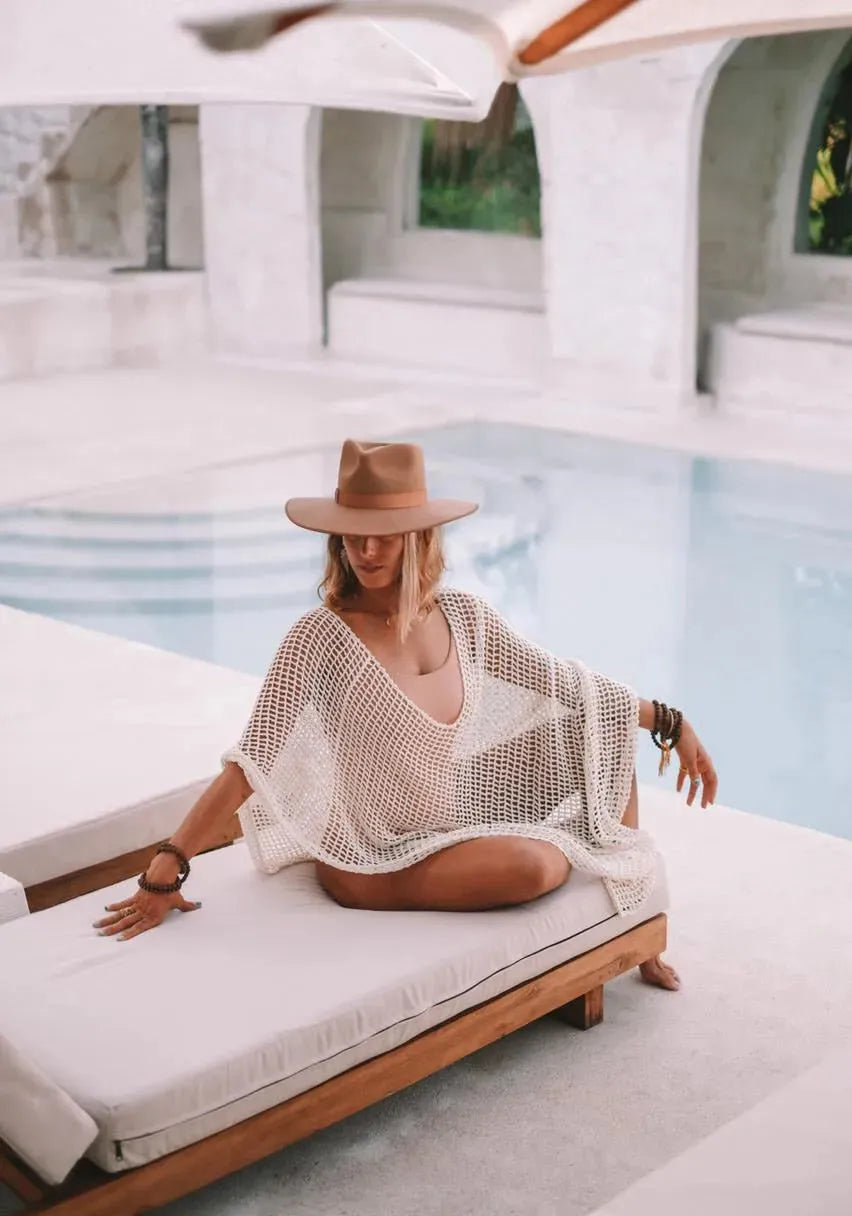 Poncho de plage