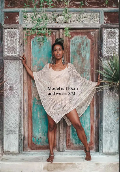 Poncho de plage