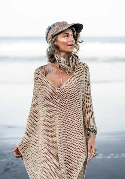 Poncho de plage
