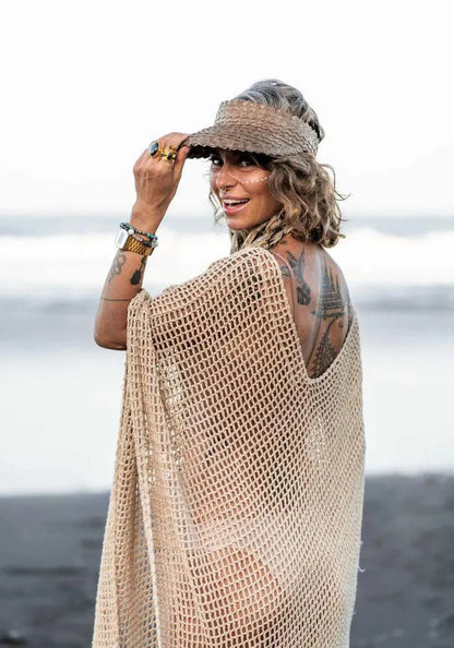 Poncho de plage