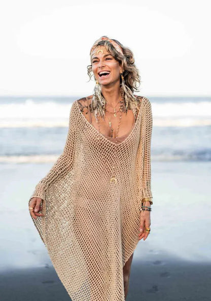 Poncho de plage