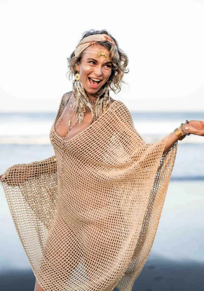 Poncho de plage