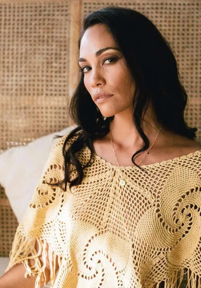 Poncho de plage