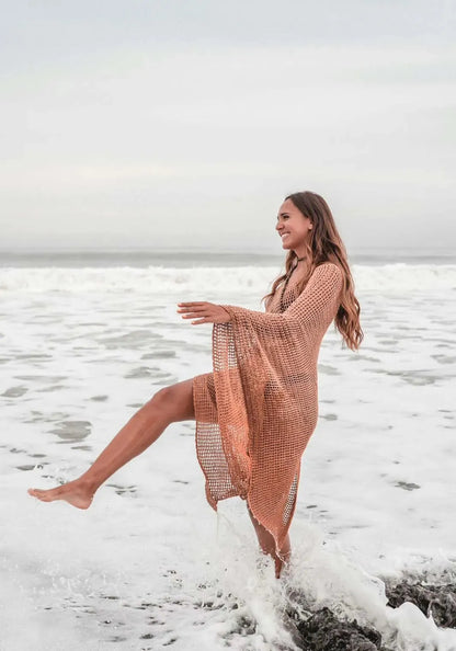 Poncho de plage