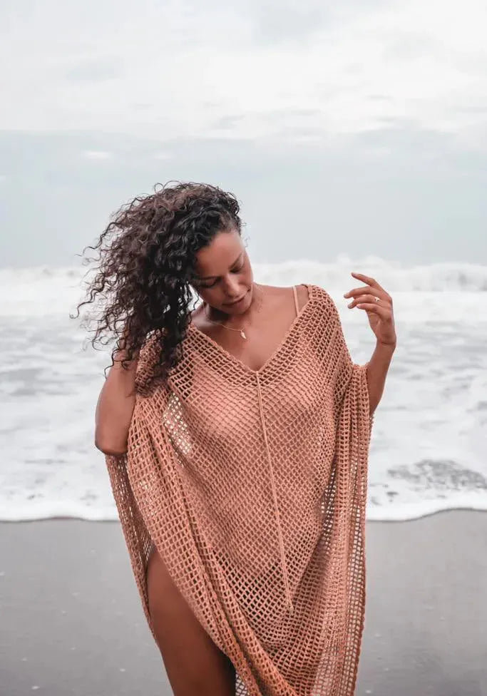 Poncho de plage