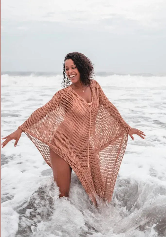 Poncho de plage