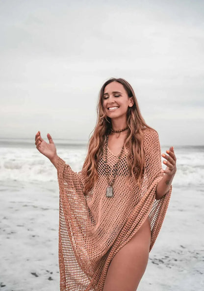 Poncho de plage